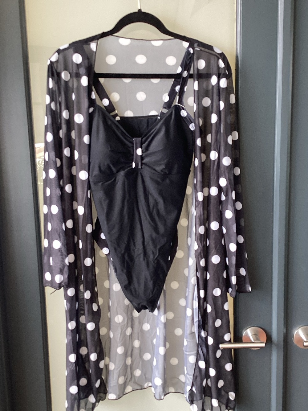 Swimsuit with cover up